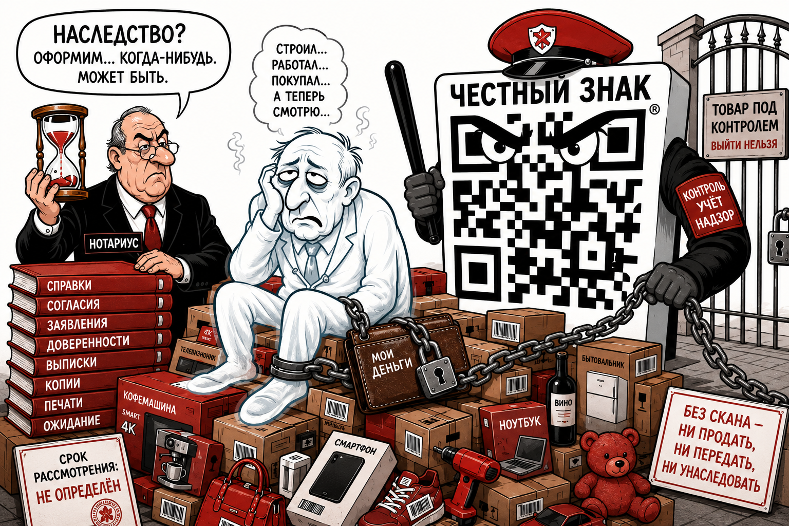 Смерть ИП и маркировка в 